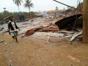 kwa-kwa village. Ground Zero